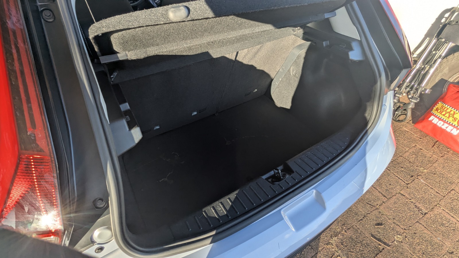 MG boot after detail